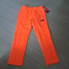 【タグ付き新品】ノースフェイス 裏起毛 オレンジ