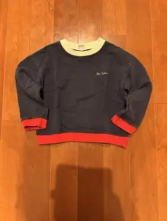 PETIT BATEAU プチバトー ロゴ刺繍 スウェット トレーナー