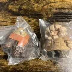 たかはたまさお 木彫り風 FIGURE COLLECTION 2個セット