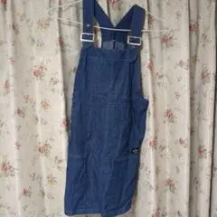 トップバリュー　デニムジャンパースカート　150cm