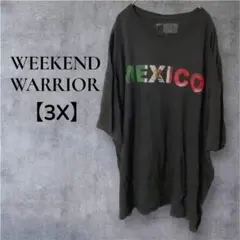 WEEKEND WARRIOR 【3X】Tシャツ 半袖 メンズ レディース