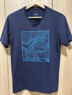 ザノースフェイス ショートスリーブ トポグラフィティー Tシャツ カットソー M