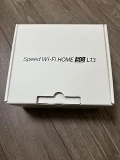 【新品未使用】Speed Wi-Fi HOME 5G L13