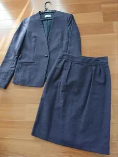 プラステ スラブストレッチカラーレスジャケット セットアップ ネイビー M