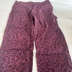 XLARGE レオパード柄 ワークパンツのサムネイル