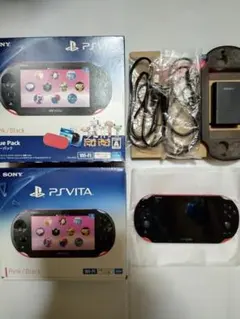 PlayStationVita/ValuePack/ピンク&ブラック/中古