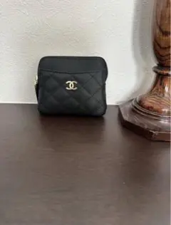 CHANEL ブラック コインケース　ノベルティ