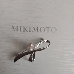 MIKIMOTO ミキモト パール ブローチ 本真珠