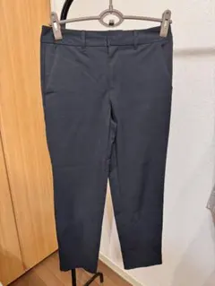 GU テーパードアンクルパンツ　M ブラック　黒
