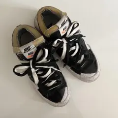 NIKE × SACAI BLAZER LOW BLACK/WHITE