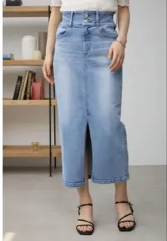 AZUL デニムハイウエストスカート　Mサイズ