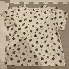 H&M 花柄トップス ショートパンツ セット 100cm