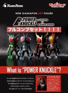 仮面ライダー POWER KNUCKLE 4体フルコンプセット＋おまけ付き