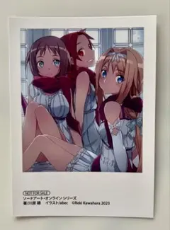 ソードアート・オンラインシリーズ　チェキ風ミニカード　2023 非売品