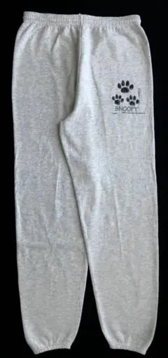 90s USA製 スヌーピー スウェットパンツ 裾リブパンツ アルテックス