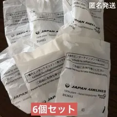 JAL 日本航空 機内用 有線イヤホン 6個セットのサムネイル