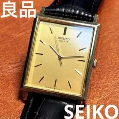 SEIKO セイコー シャリオ スクエア ヴィンテージ クォーツ　腕時計 SEIKO セイコー シャリオ オニキス文字盤 スクエア 腕時計