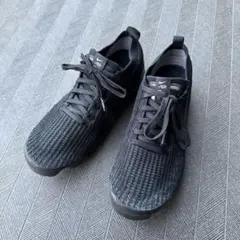 【右足に穴あり】フライニット3トリプルブラック
