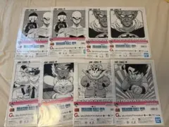 ドラゴンボール　一番くじ　G賞　コミックスクリアファイルセット　6種8セット