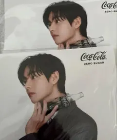 BTS V テテ コカ・コーラ ゼロ ポストカード 3枚入り2セット