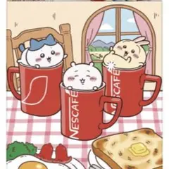 新品 ネスカフェ 赤マグ ちいかわぬいぐるみ入れ用に3個セット ※お品物2枚目～