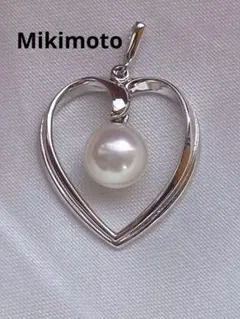 MIKIMOTO ペンダント 新品未使用 今月中までの出品‼️ ミキモト桜モチーフ ユニセックス パール ネックレス MIKIMOTO