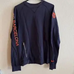NIKE FC BARCELONA スウェット ネイビー S