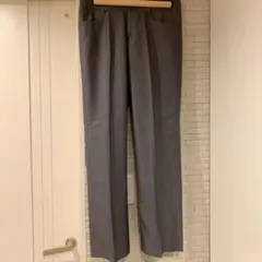 スーツセレクト　パンツ　グレー　ストライプ　春夏　L
