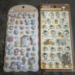 正規品✨スヌーピーボンドロ、コットンパフィシール