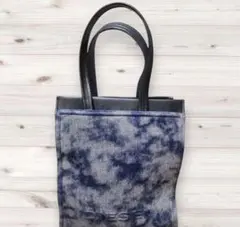 お買い得！DIESEL　ハンドバッグ　デニム　インディゴブルー