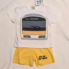 新品★電車 パジャマ 上下セットすずかわあやこ 中央線　総武線 鈴川絢子