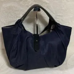 極美品 TUTUMU ツツム 豊岡鞄 トートバッグ デニム レザー