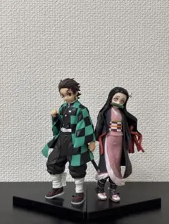 【鬼滅の刃】炭治郎&ねずこ　手つなぎフィギュア　セット売り