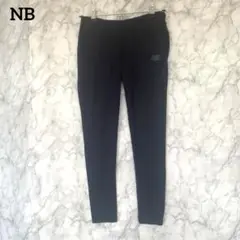 NB ニューバランス　スポーツウェアスキニーパンツ　M ブラック