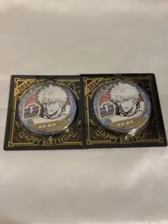 銀魂　坂田銀時　バースデー缶バッジ 2024