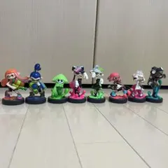 【amiibo】スプラトゥーン8点セット（BOX付き）