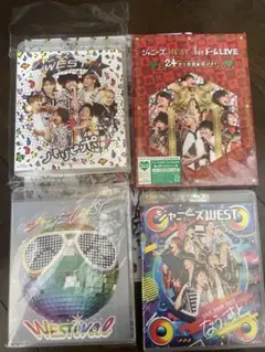 ジャニーズWEST ライブDVD4種パリピポ 24から感謝届けます