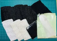 ホテルアメニティ　ヘアバンド、ソープホイッパー、ボディータオル