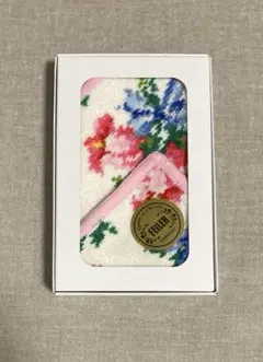 フェイラー　ハンカチ 花柄 ギフト ボックス入り