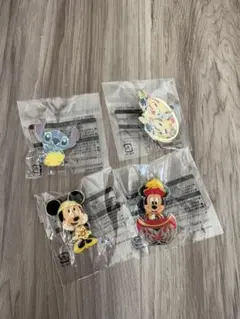 東京ディズニーリゾート 35周年 ストラップ ピンバッジ6種セット