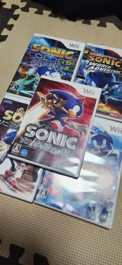 Wii ソニックシリーズ5本セット