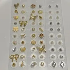 耳ツボジュエリー 20粒 ♡カラフルシェル③♡おまとめがお得です