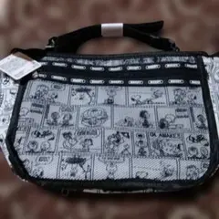 SNOOPY コミック柄 ショルダーバッグ2wayタイプのサムネイル