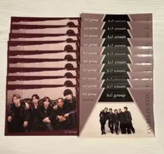 Aぇ! group 《A》BEGINNING 特典ステッカー ポストカードセット