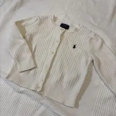Polo Ralph Lauren ホワイト カーディガン 3T