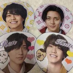 King & Prince 永瀬廉 髙橋海人 うちわデコ