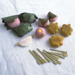 和菓子　ミニチュア　フィギュア　10個セット