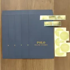 ポロラルフローレン　ギフトバッグ　5セット　ラッピング袋　ショップ袋　紙袋