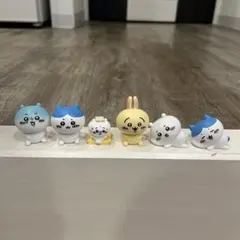 ちいかわ、うさぎ、ハチワレ ミニフィギュア6点セット