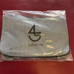 【新品】LOUNIEストライプデザイン ショルダーバッグ ポーチ ノベルティのサムネイル
